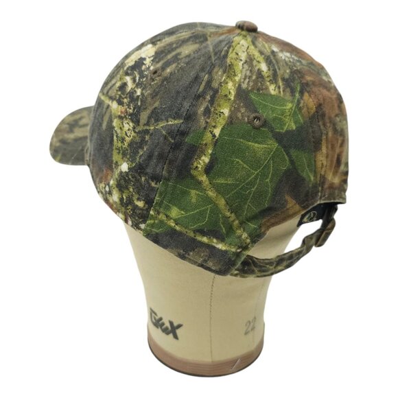 Mossy Oak Break Up Pattern Camo Adjustable Cap Trucker Baseball Hunting Hat - Picture 12 of 13